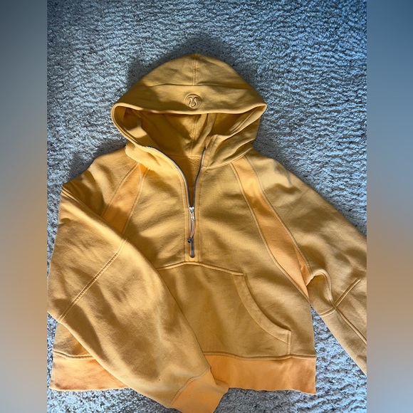 lululemon athletica Tops - Scuba oversized half zip hoodie